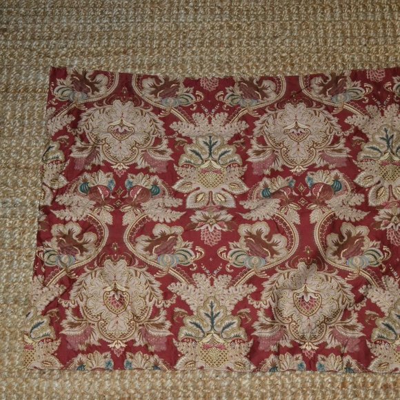 Ralph Lauren Bedding 2 Ralph Lauren Jardiniere Red Gold Green Blue Standard Pillow Shams Usa